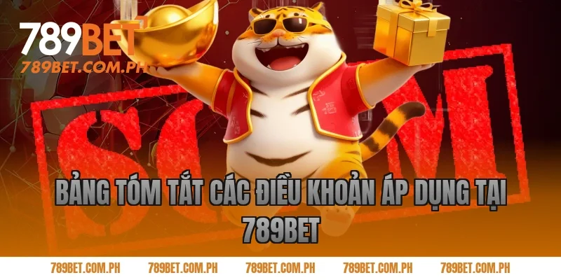 Bảng Tóm Tắt Các Điều Khoản Áp Dụng Tại 789BET